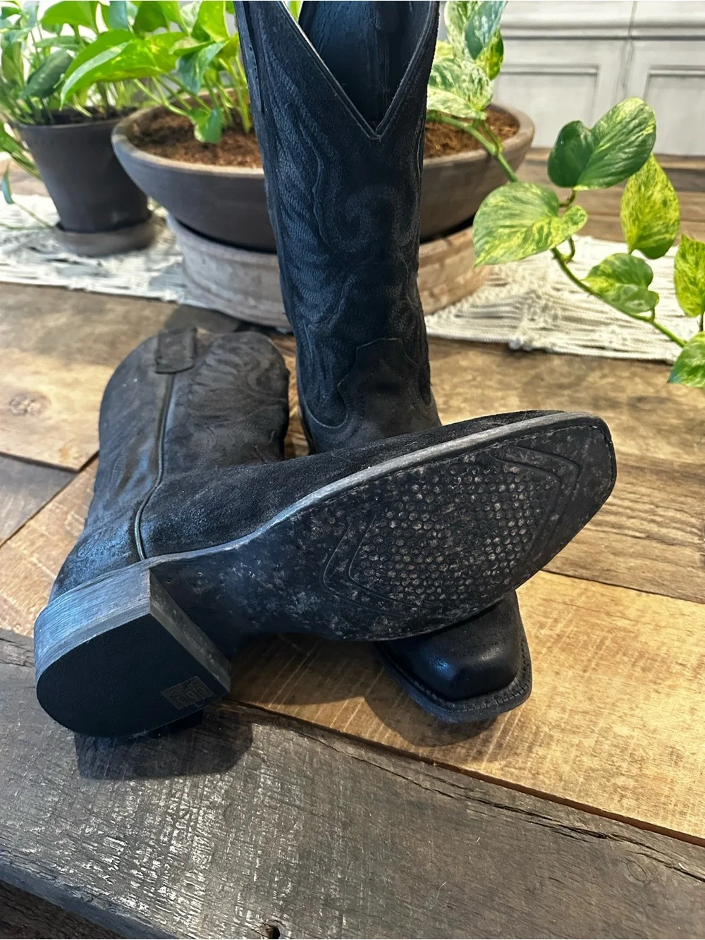 Ariat Western Circuit High Stepper Men’s Boots - 11D Black